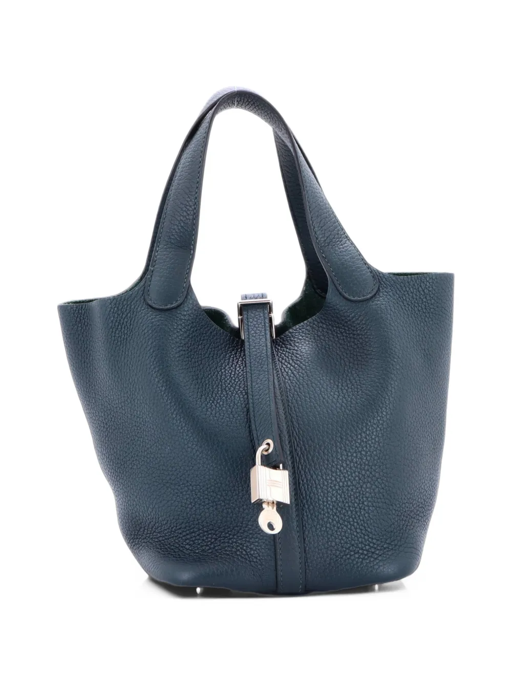 Hermès Pre-Owned Picotin Lock Bag Clemence PM Beuteltasche - Grün
