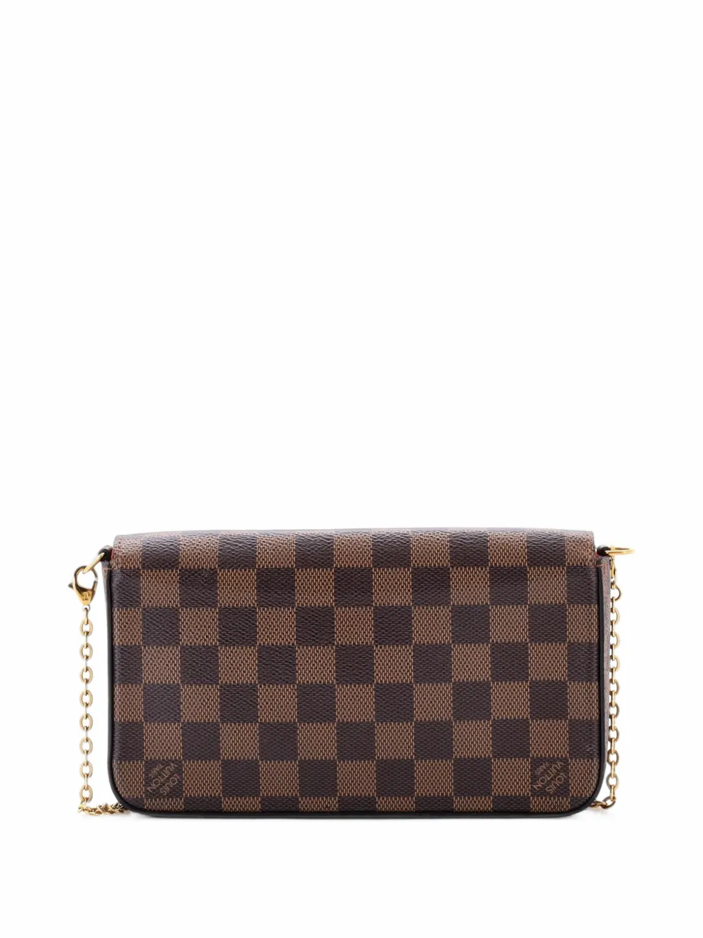 Louis Vuitton Pre-Owned Borsa a tracolla Felicie Pochette Damier - Marrone