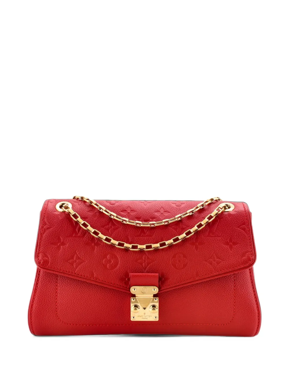 Louis Vuitton Pre-Owned Saint Germain Handbag Monogram Empreinte Leather PM shoulder bag - Rosso