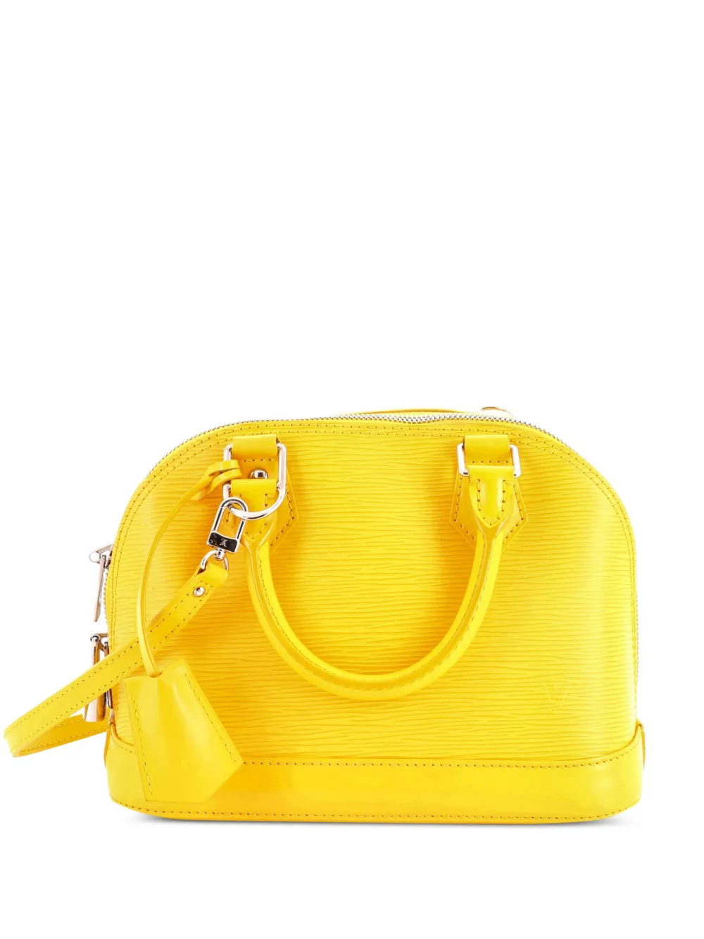 Louis Vuitton Pre-Owned Borsa a mano Alma BB in pelle Épi con tracolla - Giallo