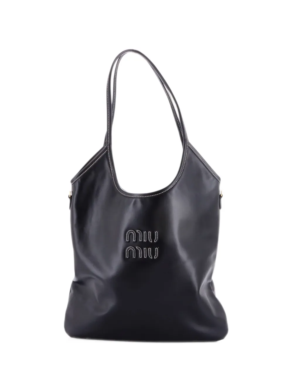 Miu Miu Pre-Owned Ivy Hobo Bag Leather tote bag - Schwarz