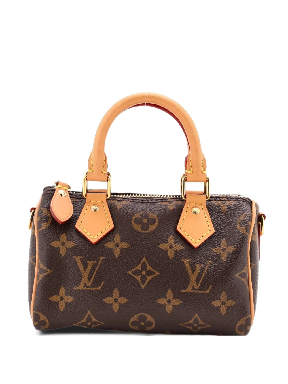 Louis Vuitton Pre-Owned Borsa a tracolla Speedy Bandouliere NM nano in tela con monogramma - Marrone