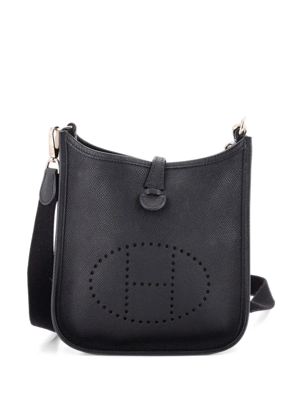 Hermès Pre-Owned Evelyne Bag Gen III Epsom TPM Umhängetasche - Schwarz