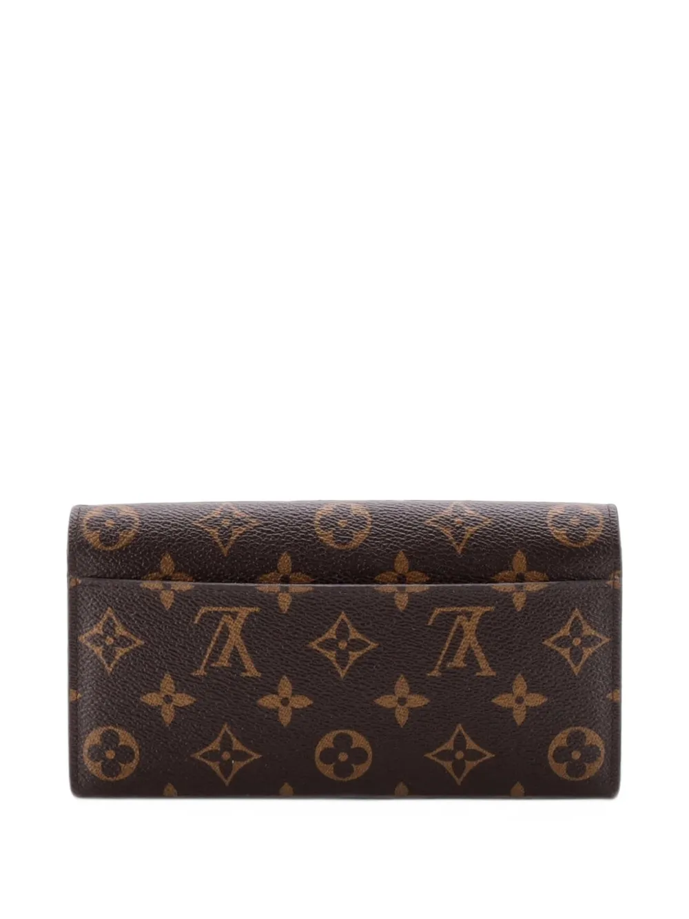 Louis Vuitton Pre-Owned Portafoglio Sarah NM in tela con monogramma - Marrone