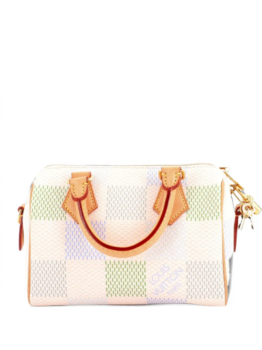 Louis Vuitton Pre-Owned Speedy Bandouliere Bag Limited Edition Damierlicious Giant 20 satchel - Toni neutri