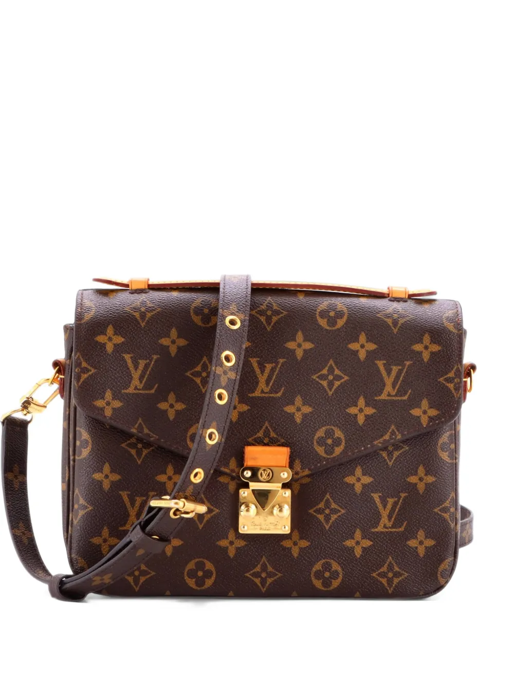 Louis Vuitton Pre-Owned Pochette Metis Monogram Canvas crossbody bag - Marrone