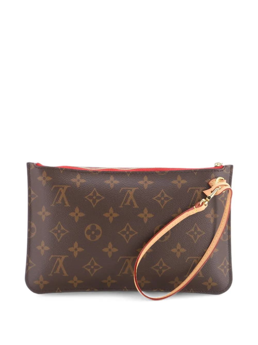 Louis Vuitton Pre-Owned Neverfull Pochette Monogram Canvas Large pouch - Marrone