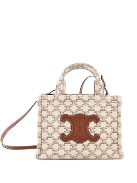 Celine Pre-Owned Cabas Thais Triomphe Printed Canvas Small tote bag