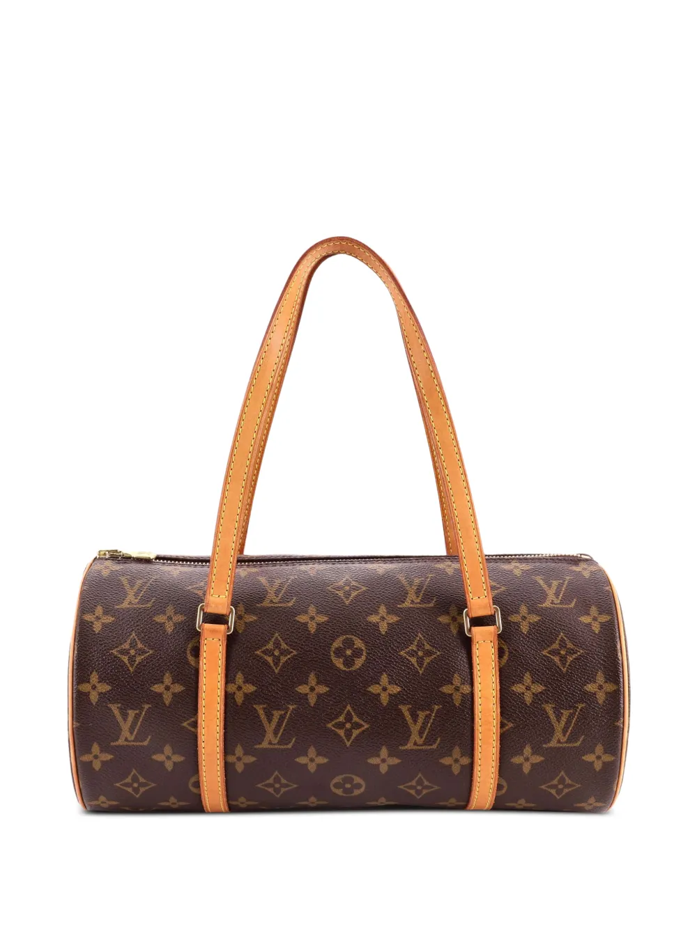 Louis Vuitton Pre-Owned Papillon Schultertasche aus Canvas mit Monogramm 30cm - Braun