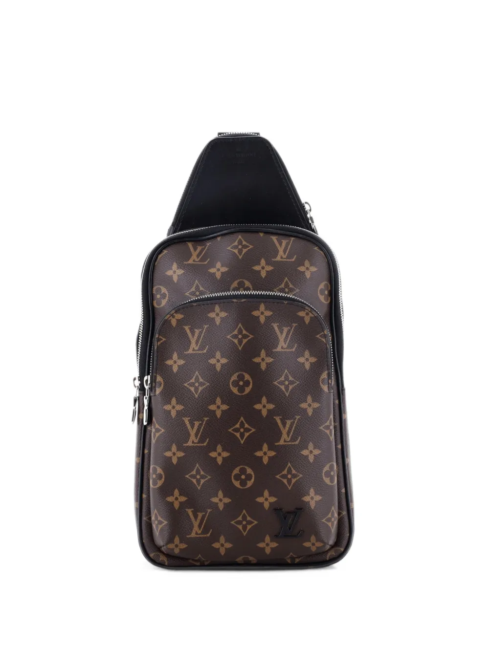 Louis Vuitton Pre-Owned Avenue Sling Bag NM Macassar Monogram Canvas crossbody bag - Brown