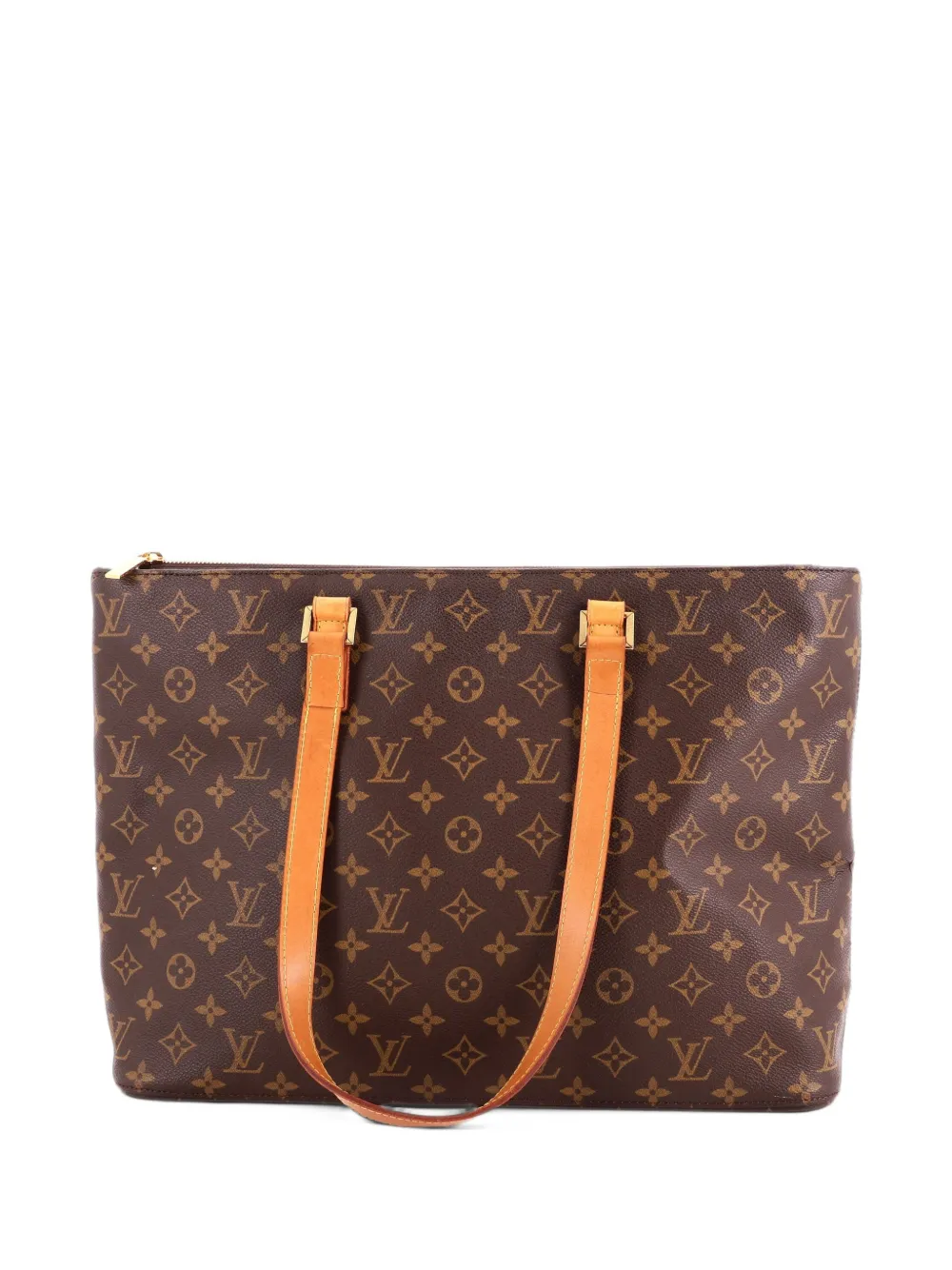 Louis Vuitton Pre-Owned Borsa tote Luco in tela con monogramma - Marrone