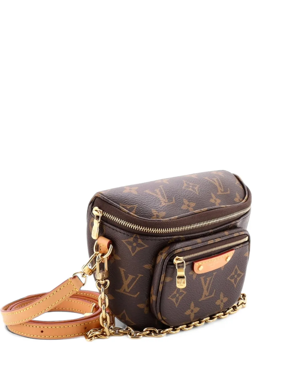 Louis Vuitton Pre-Owned Bum Bag Monogram Canvas Mini belt bag - Marrone