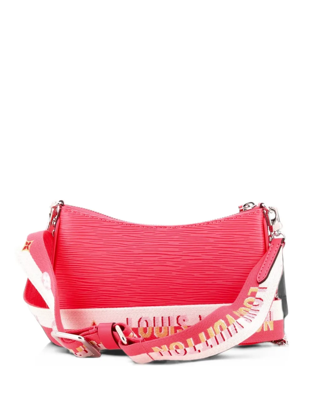 Louis Vuitton Pre-Owned Easy Pouch on Strap Epi Leather with Canvas crossbody bag - Rosa