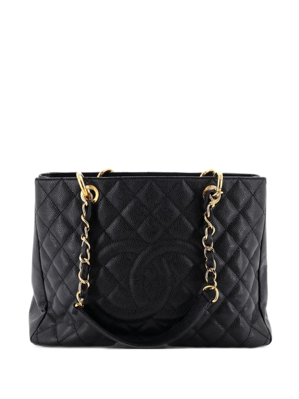 CHANEL Pre-Owned Grand Shopping Quilted Caviar tote bag - Schwarz