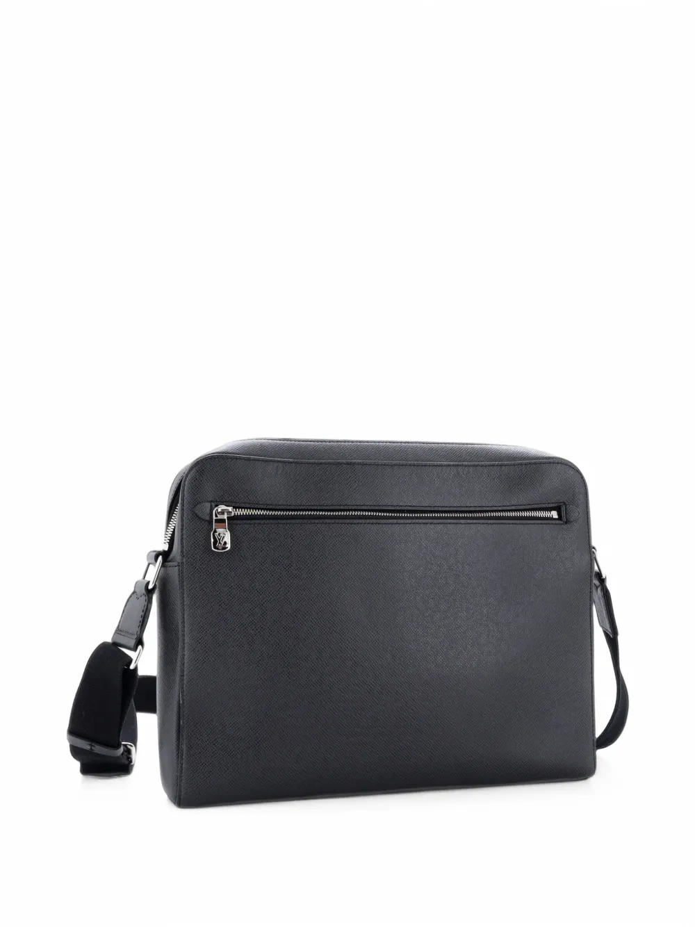 Louis Vuitton Pre-Owned Borsa a tracolla Anton Messenger MM in pelle Taiga - Nero
