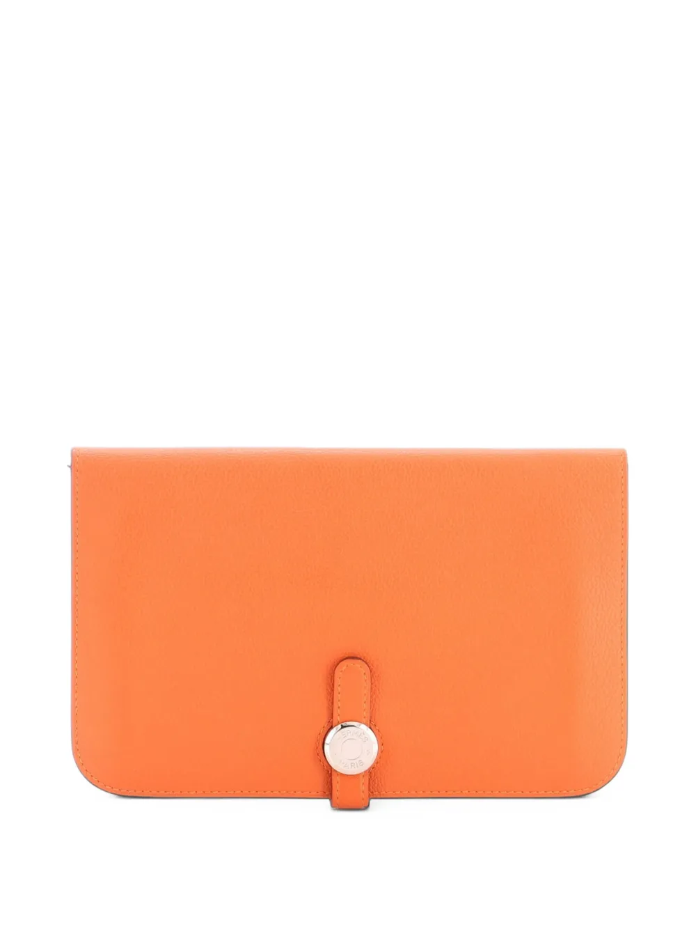 Hermès Pre-Owned Portafoglio Dogon Duo piccolo in pelle - Arancione