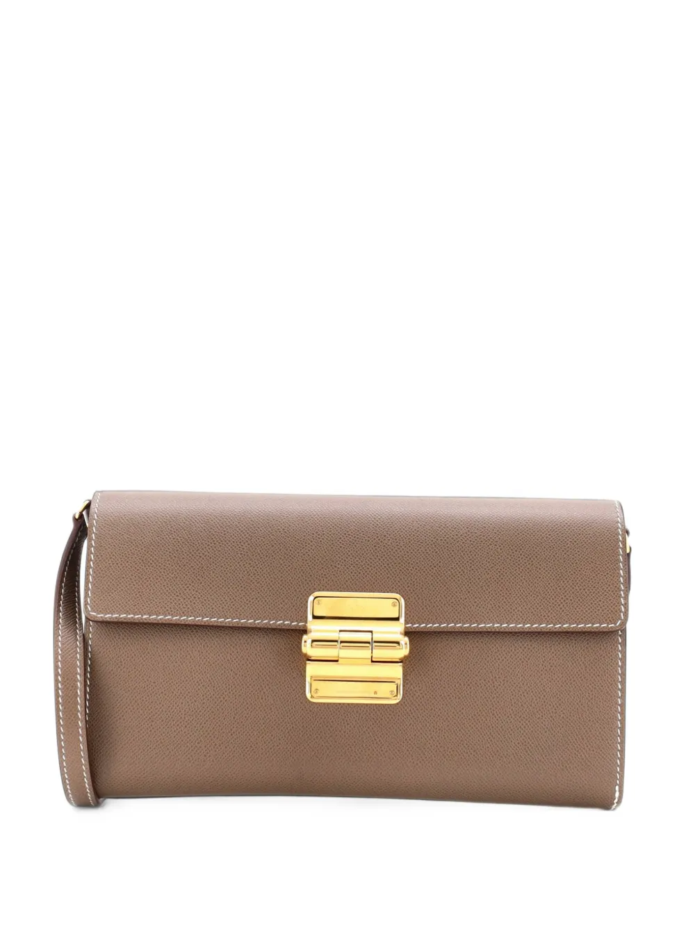 Hermès Pre-Owned Charniere To Go Pouch Madame crossbody bag - Grey