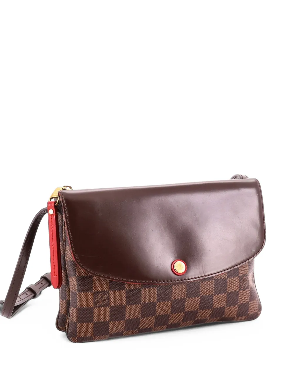 Louis Vuitton Pre-Owned Twice Handbag Damier crossbody bag - Brown