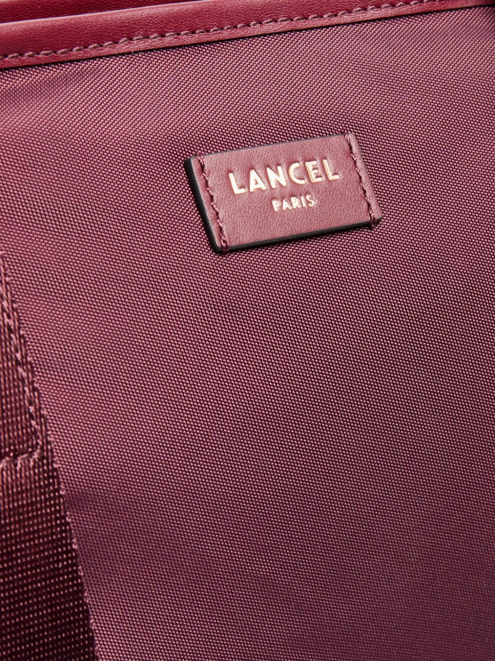 Lancel medium Mistral Rollable tote bag Paars