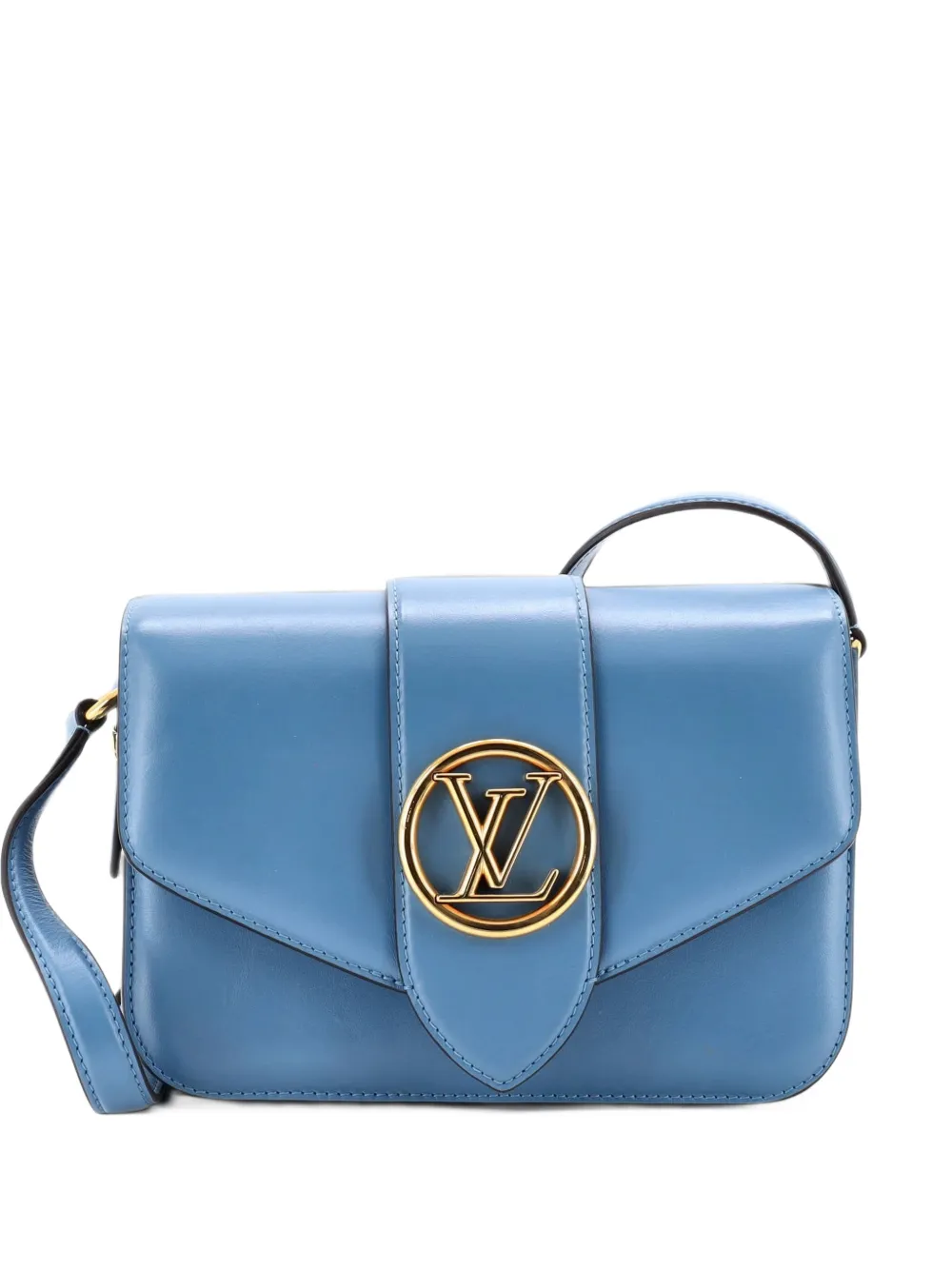 Louis Vuitton Pre-Owned LV Pont 9 Bag Leather crossbody bag - Blu