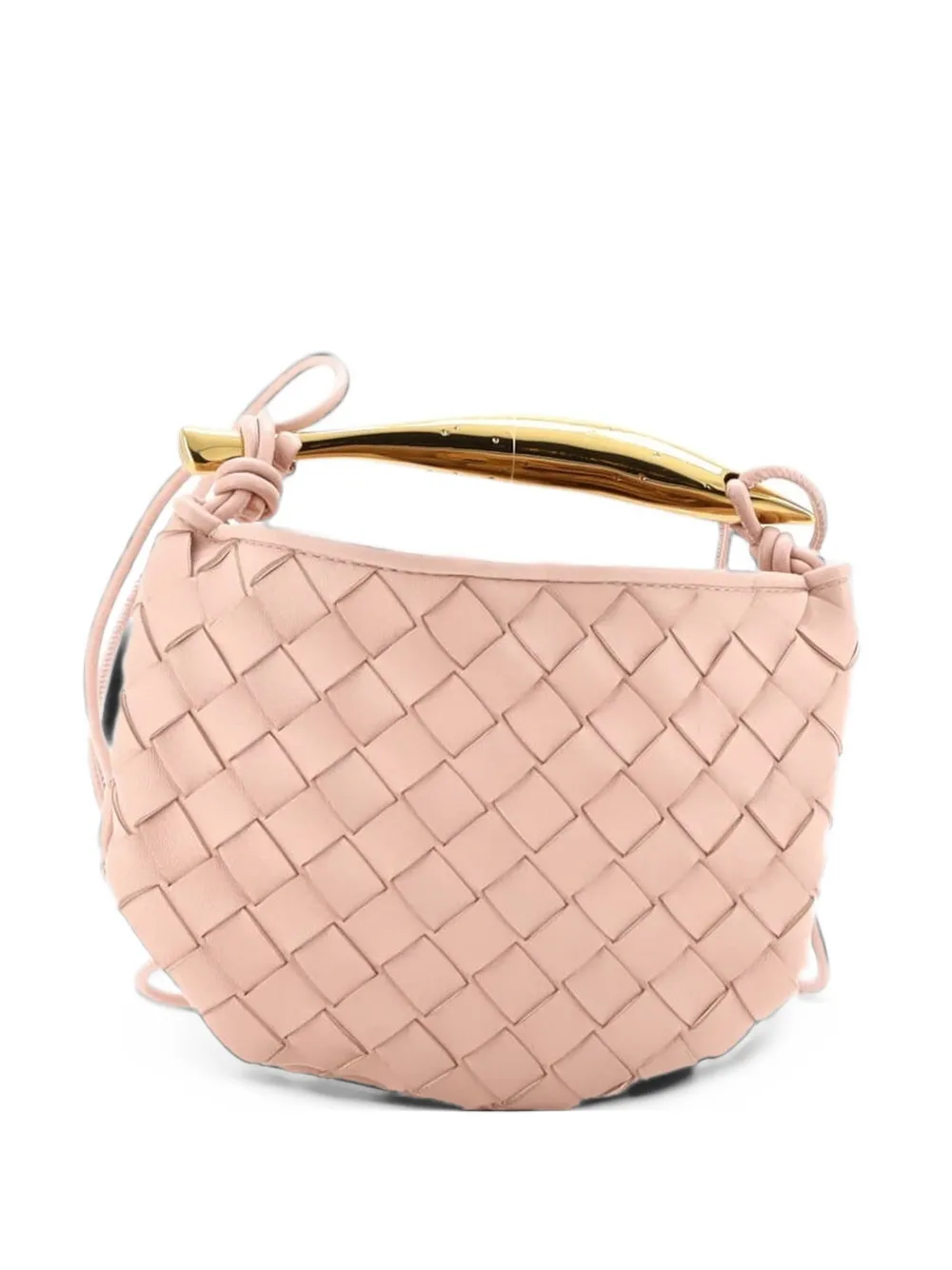 Bottega Veneta Pre-Owned Sardine Top Handle Bag Intrecciato Nappa Mini satchel - Rosa