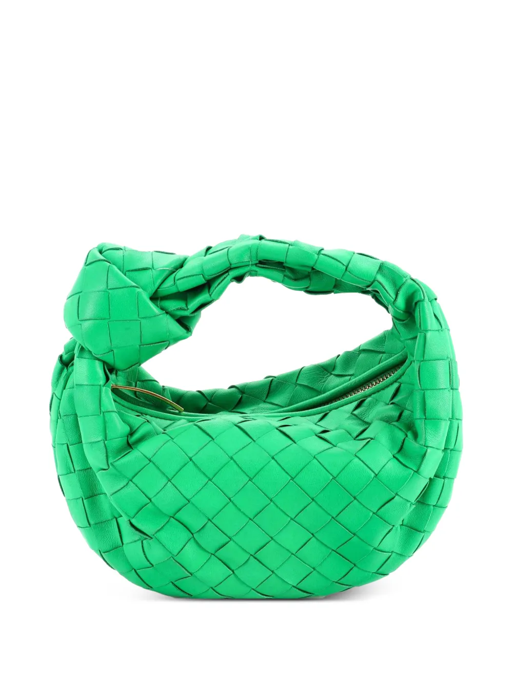Bottega Veneta Pre-Owned BV Jodie Intrecciato Nappa Mini hobo bag - Green