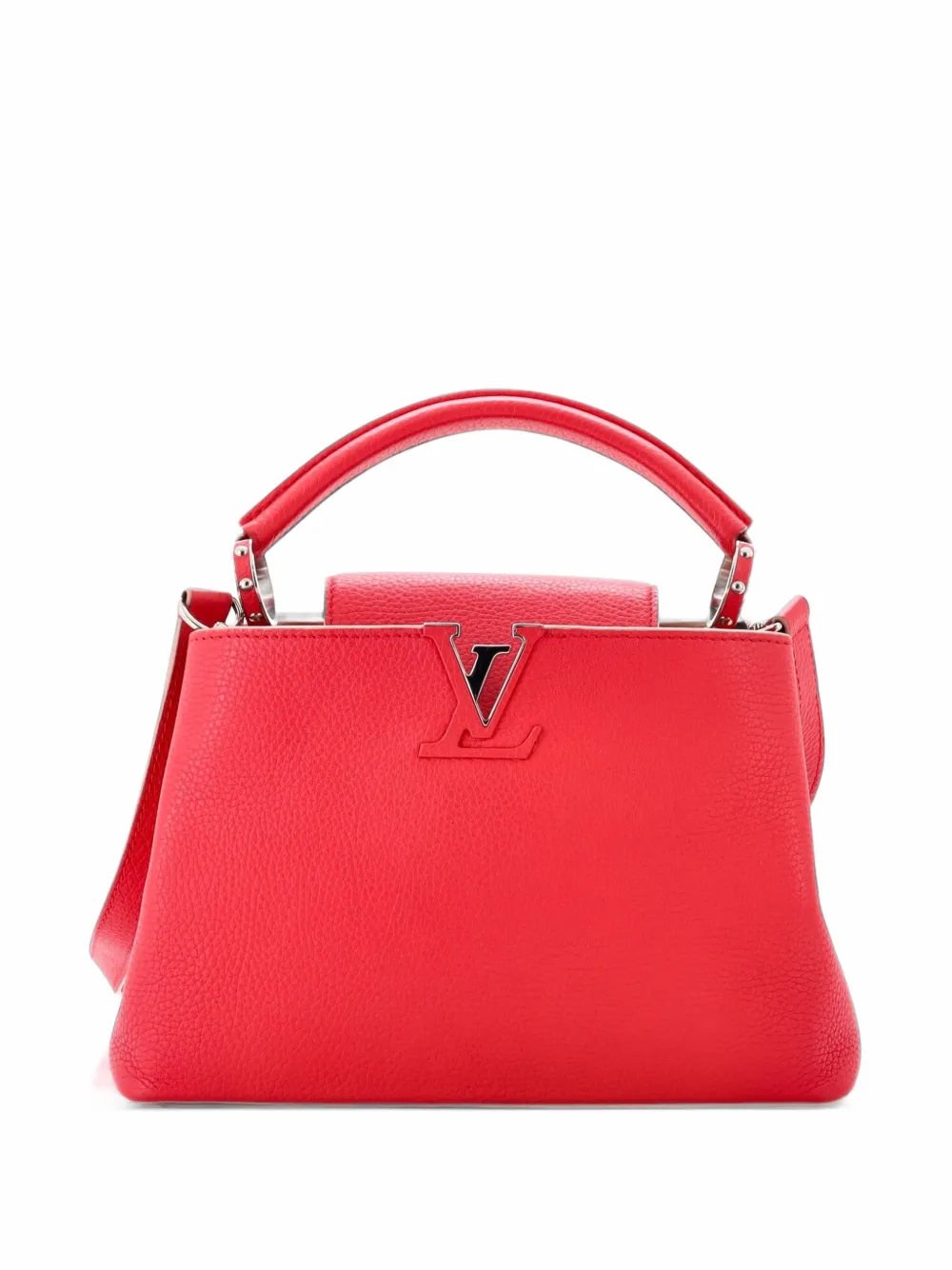 Louis Vuitton Pre-Owned Capucines Bag Leather BB satchel - Rosso