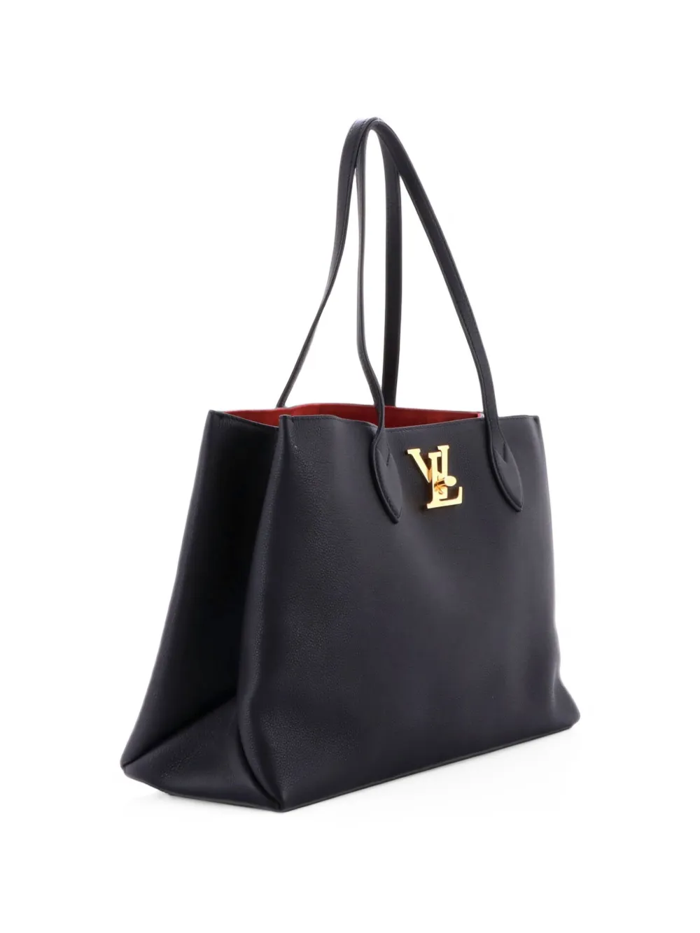 Louis Vuitton Pre-Owned Lockme Shopper Leather tote bag - Nero