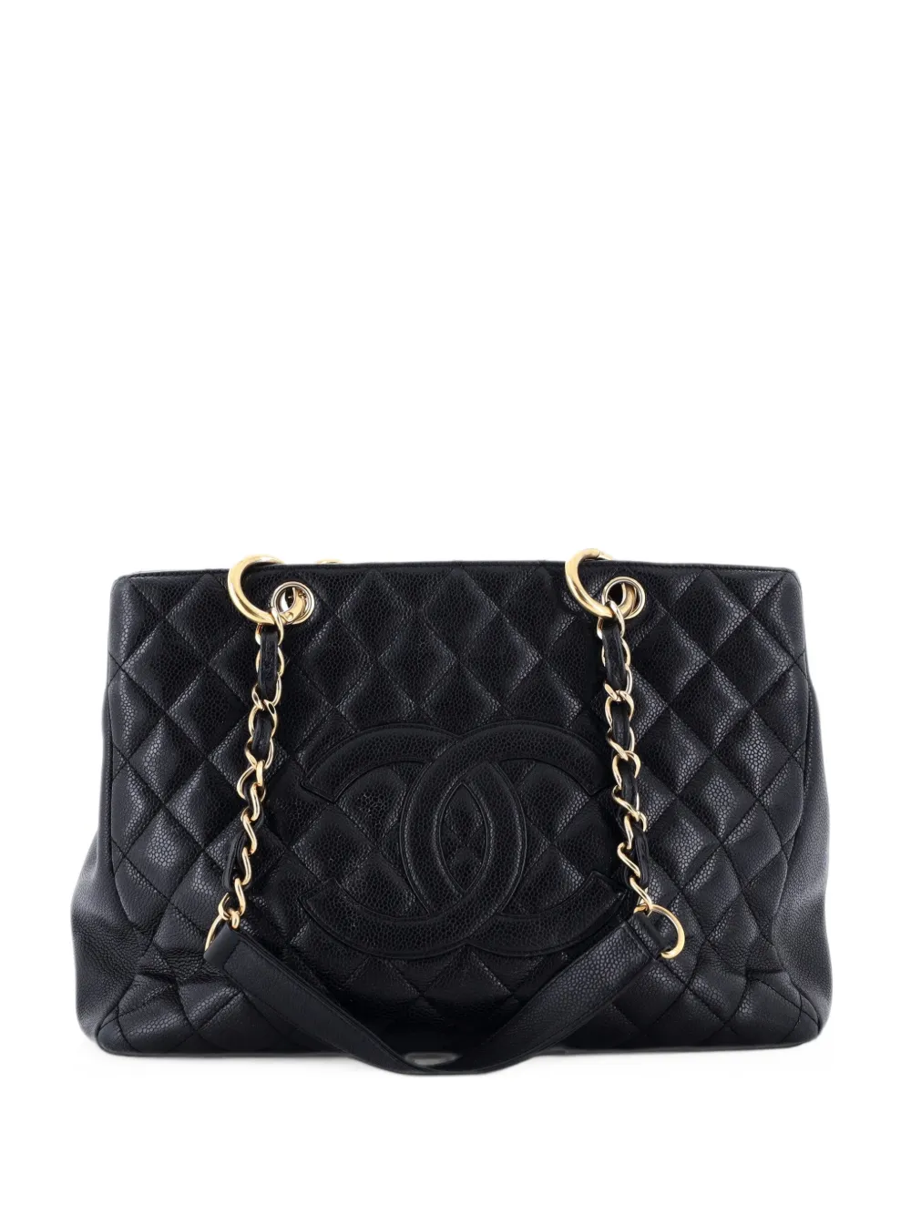 CHANEL Pre-Owned Grand Shopping Quilted Calfskin tote bag - Black