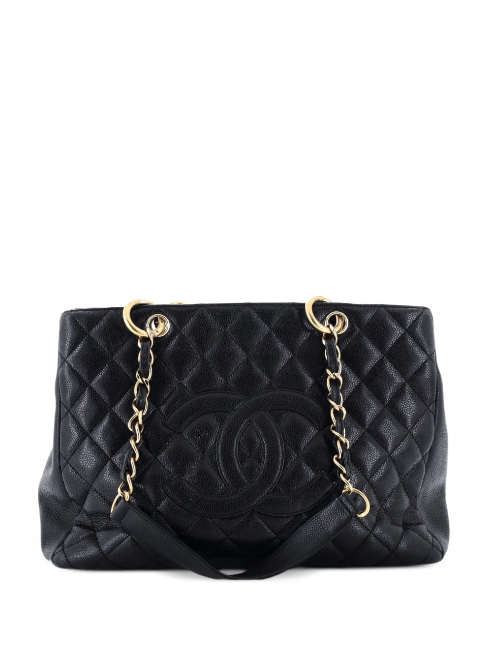 CHANEL Pre-Owned Grand Shopping Quilted Calfskin tote bag - Nero