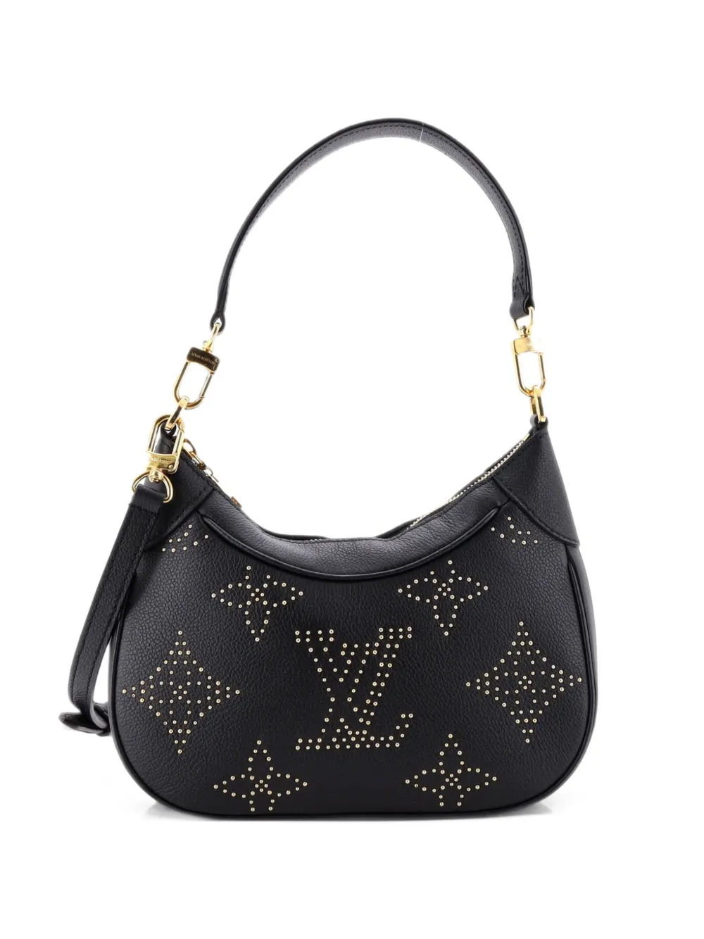 Louis Vuitton Pre-Owned Borsa a spalla Bagatelle NM in pelle con monogramma - Nero