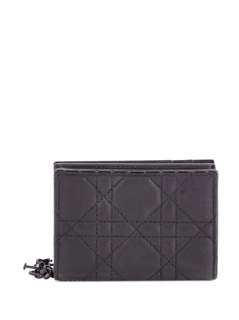 Christian Dior Pre-Owned Portafoglio Ultra Matte Lady Dior - Nero