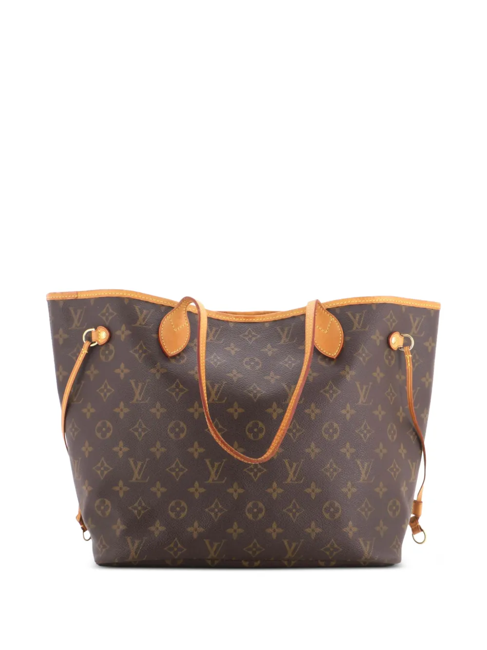 Louis Vuitton Pre-Owned Borsa tote Neverfull MM in tela con monogramma - Marrone
