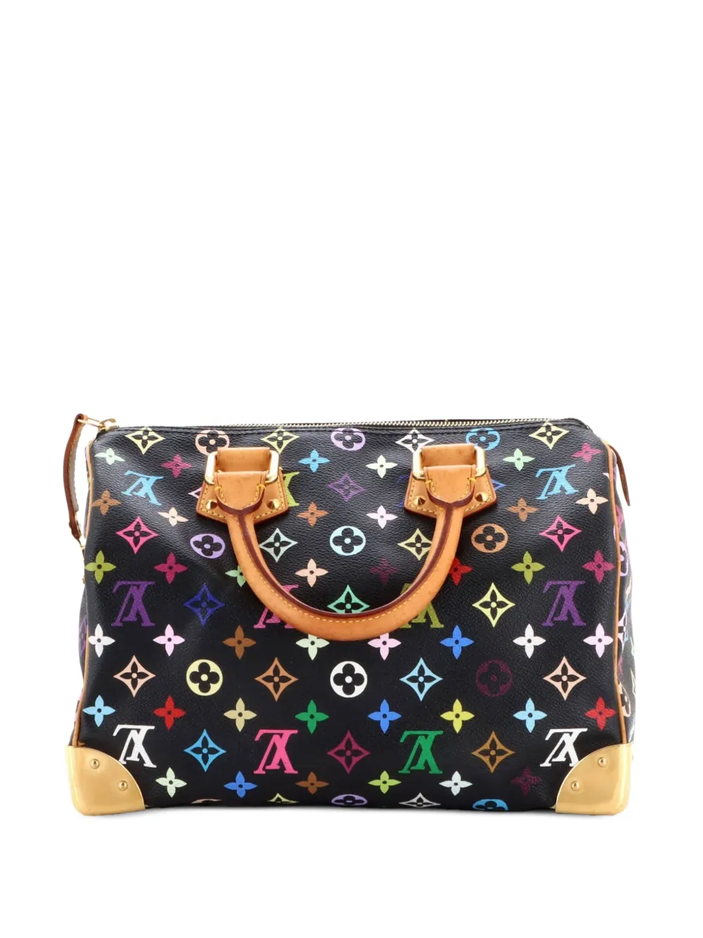 Louis Vuitton Pre-Owned Speedy Handbag Monogram Multicolor 30 satchel - Nero