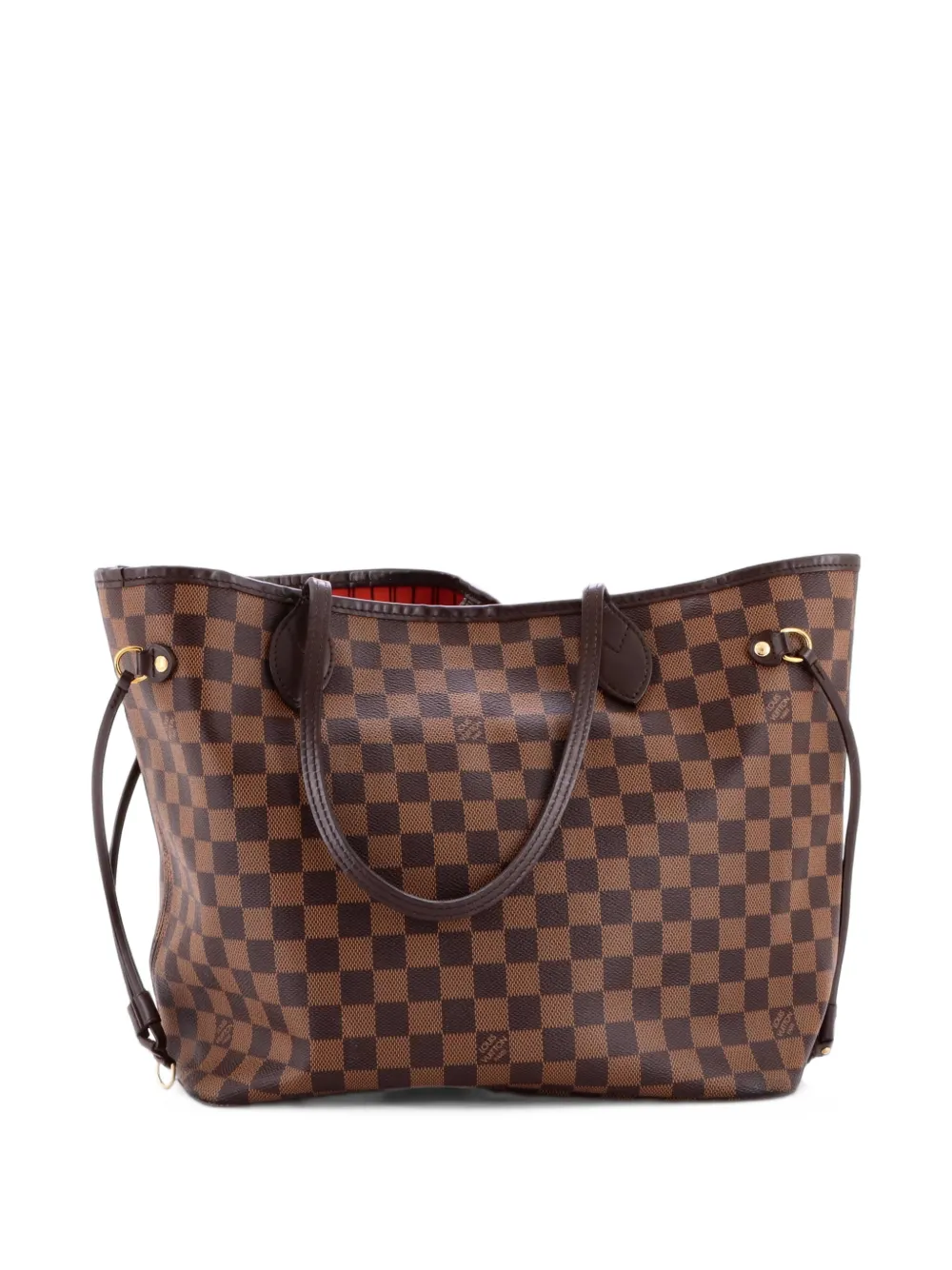 Louis Vuitton Pre-Owned Borsa tote Neverfull NM MM in tela Damier - Marrone