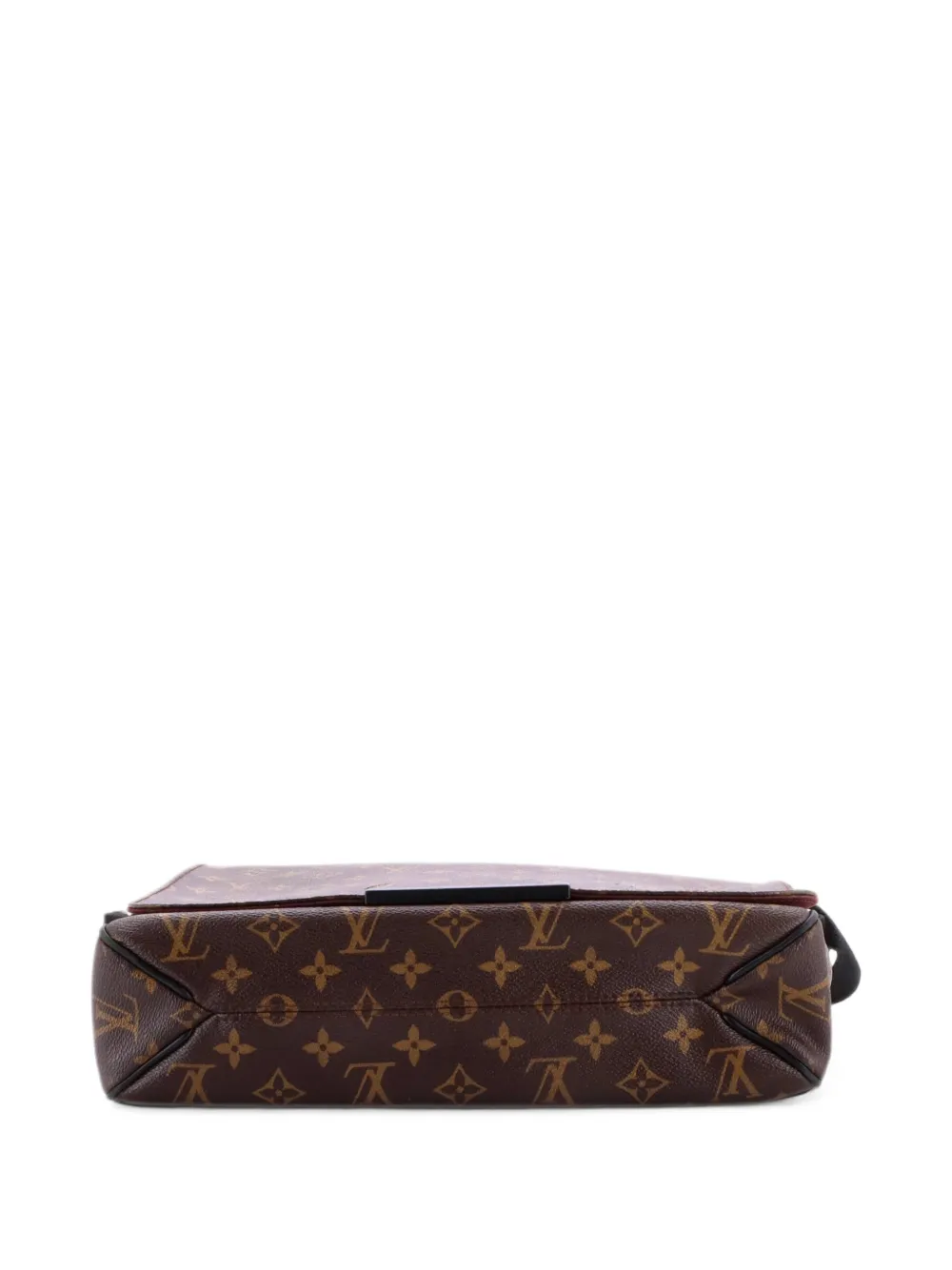 Louis Vuitton Pre-Owned District Macassar MM Umhängetasche aus Canvas mit Monogramm - Braun