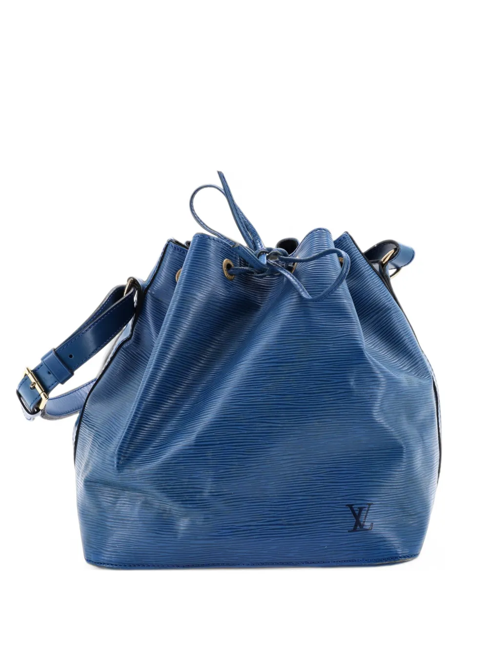 Louis Vuitton Pre-Owned Petit Noe Handbag Epi Leather bucket bag - Blue