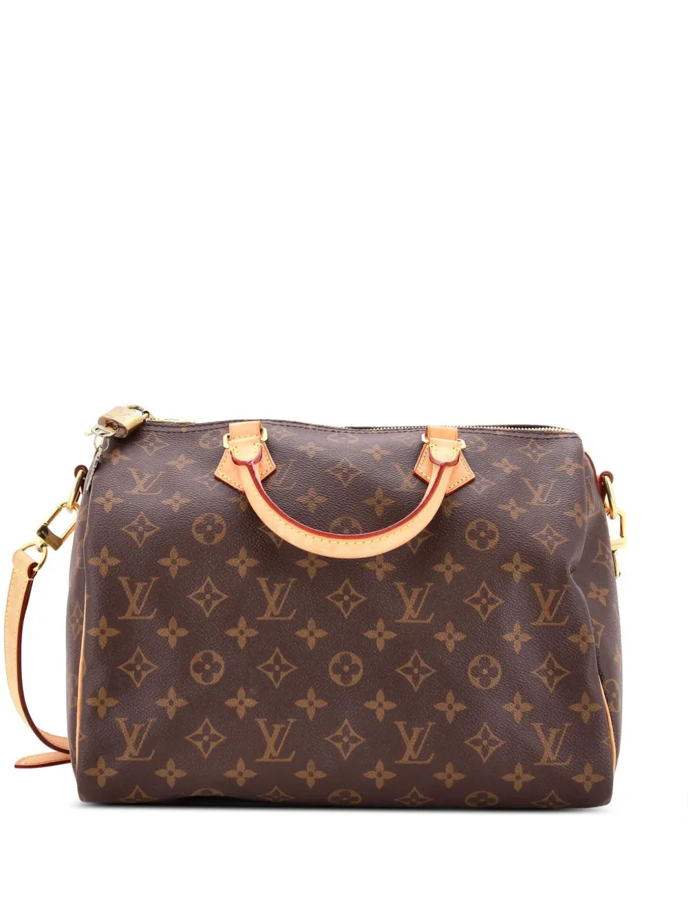 Louis Vuitton Pre-Owned Speedy Bandouliere Bag Monogram Canvas 30 shoulder bag - Brown