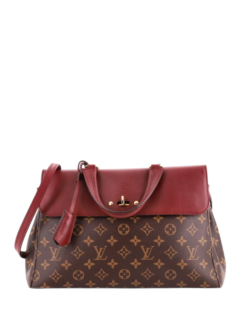 Louis Vuitton Pre-Owned Borsa a mano Venus in pelle e tela con monogramma - Marrone