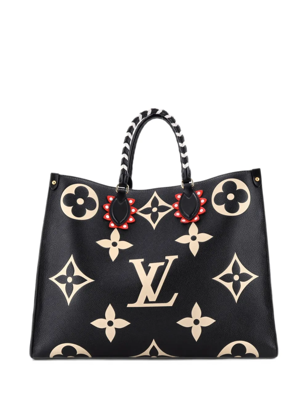 Louis Vuitton Pre-Owned OnTheGo Limited Edition Crafty Monogram Giant GM Tote Bag - Schwarz