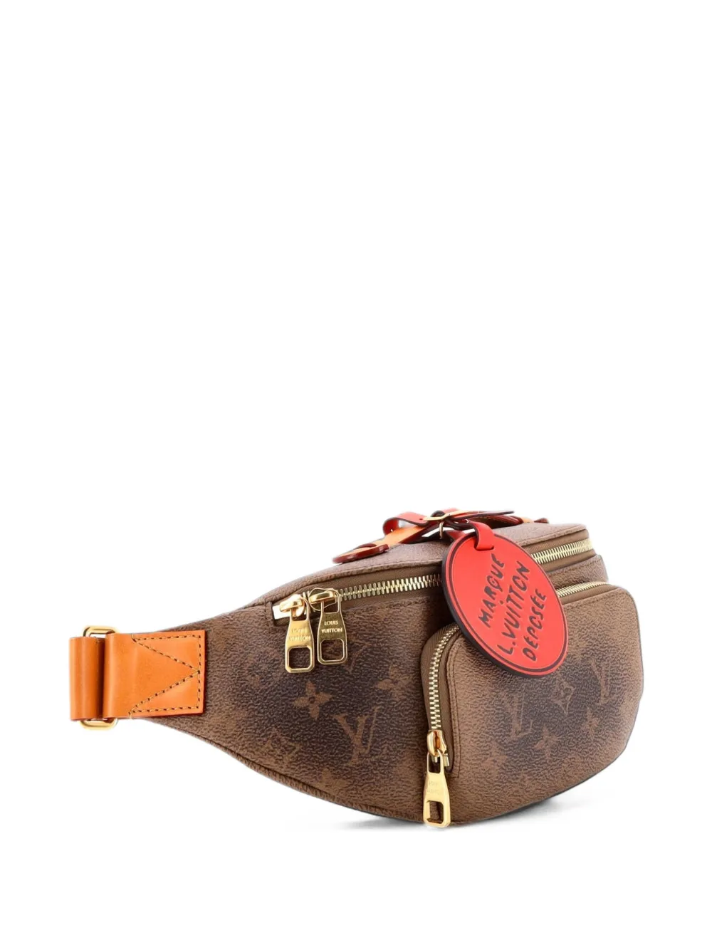 Louis Vuitton Pre-Owned Rush Bumbag Monogram Dust Leather belt bag - Marrone