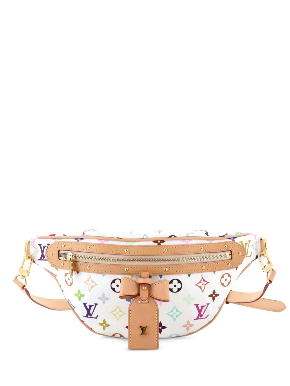 Louis Vuitton Pre-Owned x Takashi Murakami High Rise Bum Bag Monogram Multicolor belt bag - White