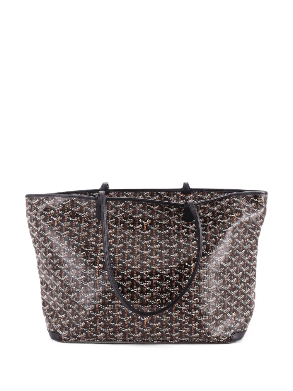 Goyard Pre-Owned Artois Tote Coated Canvas MM shoulder bag - Black