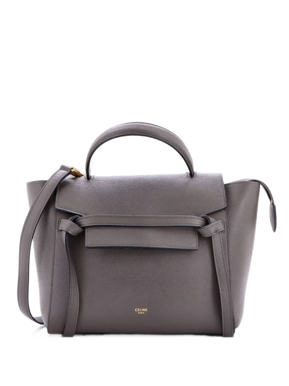 Celine Pre-Owned Belt Bag Textured Leather Mini shoulder bag - Grau