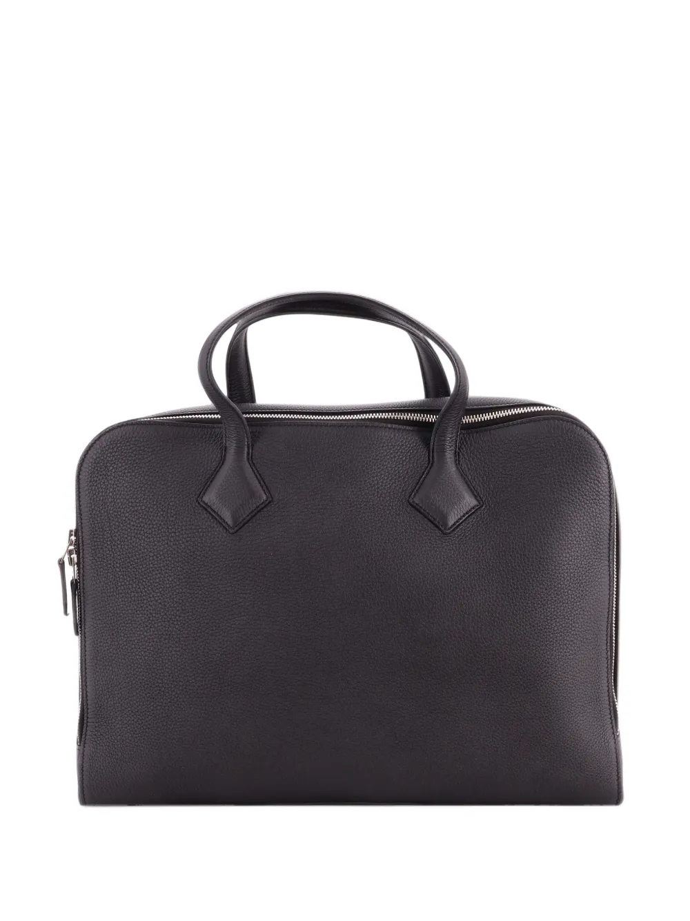 Hermès Pre-Owned Victoria Light Briefcase Togo business bag in Black