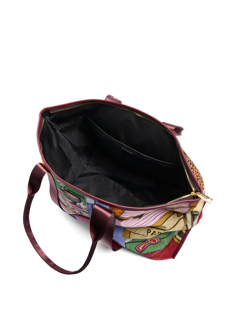 Lancel large Mistral tote bag Paars