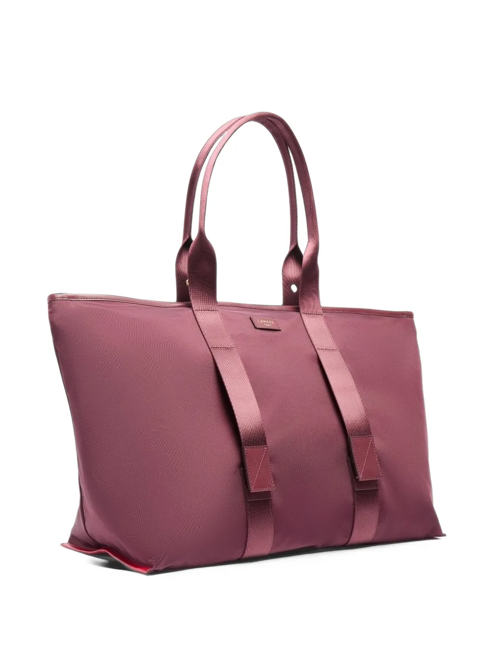 Lancel large Mistral Rollable tote bag Paars