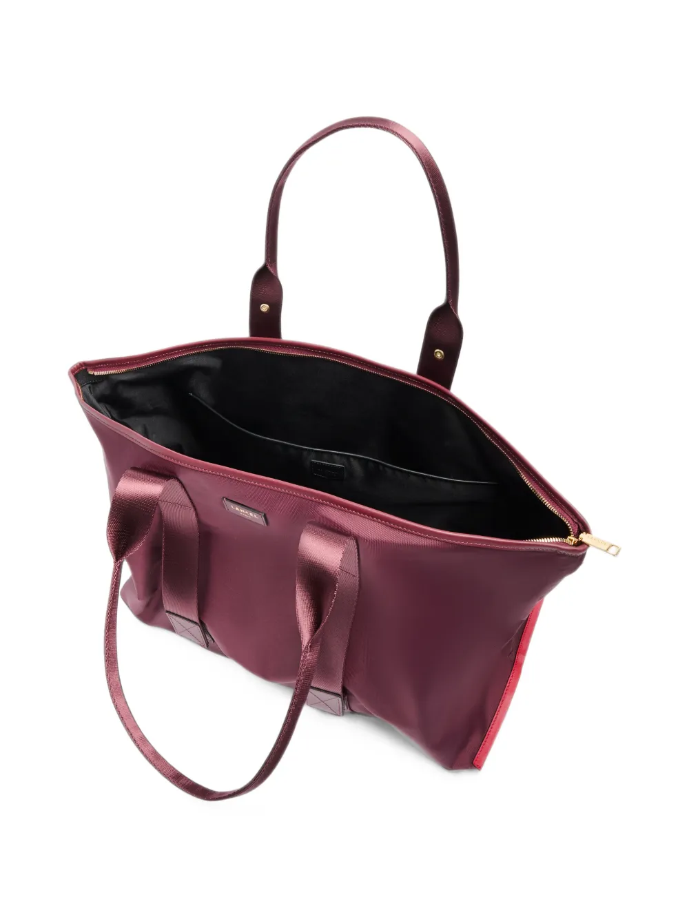 Lancel large Mistral Rollable tote bag Paars