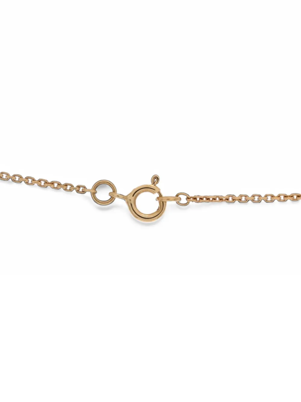 Louis Vuitton Pre-Owned LV Volt Upside Down Pendant 18K Yellow Gold necklace - Oro