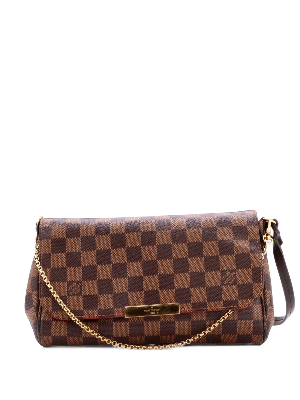 Louis Vuitton Pre-Owned Favorite Handbag Damier MM crossbody bag - Marrone